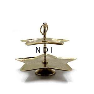 Support à gâteau de fête de Noël, de mariage et d'anniversaire, finition noire classique avec revêtement poudré - Product Image 5