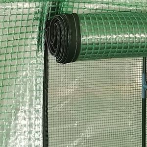 Invernadero Pequeño y Resistente con Malla de Polietileno Verde, Invernaderos y Cuartos de Cultivo - Product Image 6