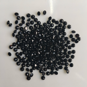 พลอยออนิกซ์สีดำธรรมชาติ ขนาด 4 มม. ทรงกลมเจียระไนแบบบริลเลียนท์ คุณภาพดีที่สุด พลอยเม็ดเดี่ยวสำหรับทำเครื่องประดับ ได้รับการรับรองจากเรดเมาน์เทน เจมส์ - Product Image 2