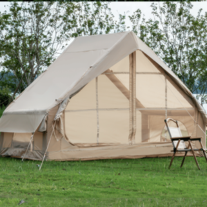 Pompe à air pour tentes de glamping 4-6 personnes, installation facile, tente extérieure de luxe imperméable 4 saisons en Oxford - Product Image 1