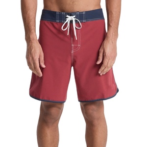 กางเกงขาสั้นลำลองผู้ชายลายเรียบแบบใหม่ปี 2026 สำหรับตกปลา แห้งเร็ว เหมาะสำหรับชายหาด ฟิตเนส ผลิตจากโพลีเอสเตอร์ผสมสแปนเด็กซ์ - Product Image 1