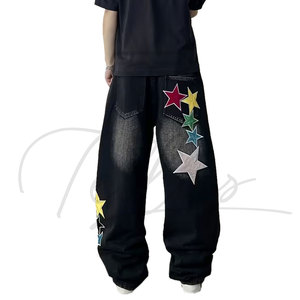 Fabricante Profesional de Jeans OEM, Logotipo Personalizado, Ropa Casual, Pantalones Vaqueros para Hombre, Pantalones Anchos Clásicos de Invierno para Hombre - Product Image 6