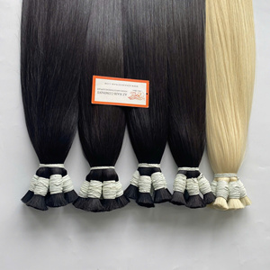 Meilleure qualité en vrac paquets de cheveux 100% extensions de cheveux crus vietnamiens prix de gros pleine longueur couleur - Product Image 4
