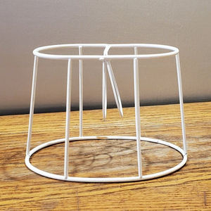 Cadre d'abat-jour en acier doux au design moderne pour l'intérieur Fourniture en ligne de cadres d'abat-jour à anneaux en provenance d'Inde - Product Image 1