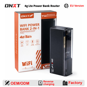 <span class=keywords><strong>Routeur</strong></span> Wifi 4G LTE DNXT avec Power Bank 8000mAh, <span class=keywords><strong>Routeur</strong></span> Wifi Portable 2.4G & 5.8G pour Voyage - Product Image 1