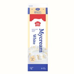 Vente en gros : Crème non laitière de haute qualité pour boulangerie, Mycream, crème de garniture blanche mélangée, 1KG, HALAL, OEM/ODM, prix attractif - Product Image 1