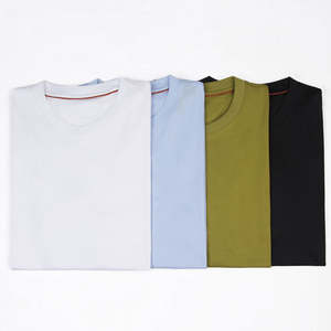 Camiseta de Estilo Moderno para Hombre, Lisa, de Manga Corta, Transpirable, de Primera Calidad, al por Mayor, OEM, Orientada a la Exportación, Personalizable - Product Image 6