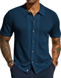 Cardigan en laine confortable pour homme, col rond, anti-boulochage, épais, double fermeture éclair, grande taille, respirant, tricoté, effet fourrure - Product Image 5