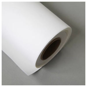Rollo de papel blanco de grado industrial para impresión digital en poliéster, rollo continuo para producción textil - Product Image 5