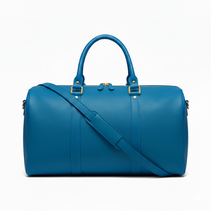 Sac à bandoulière en cuir rétro de couleur unie, sac à bandoulière décontracté pour affaires, sac de voyage horizontal pour papier A4, sacoche pour ordinateur portable - Product Image 1