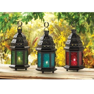 Lanterne marocaine dorée de style unique, petite, magnifique, durable, écologique, faite à la main, tendance, cadeau décoratif, festive, Noël - Product Image 3