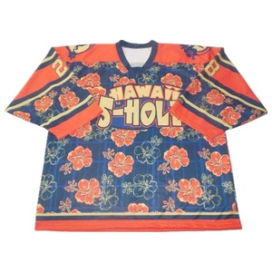 Camiseta de hockey sobre hielo transpirable de manga larga personalizada para hombre, ropa de malla sostenible con logotipo de equipo, camiseta de hockey sobre hielo con nombre OEM - Product Image 5