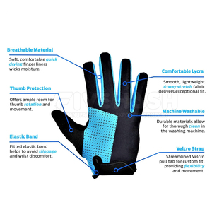 Guantes de Ciclismo de Dedo Completo Transpirables 2026 al por Mayor - Product Image 2