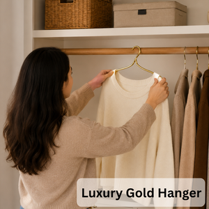 Handcrafted Brass Clothes Hanger Luxury <b>Wardrobe</b> Organizer Decorative Vintage Garment Holder for Closet Bedroom Décor Home Racks - Product Image 4