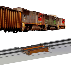 ระบบชั่งน้ำหนักแบบไดนามิกสำหรับรถไฟขนาด 10,000 ตัน/ชม. ความเร็ว 1-10 กม./ชม. รับน้ำหนักเกินได้ 150% สำหรับถ่านหิน แร่ และวัสดุแบบเทกอง  ขายดี - Product Image 5
