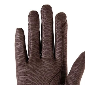 Custom Made Summer Full <b>Finger</b> Leather Horse Riding Gloves Comfort Hand Grips Waterproof Breathable Touchscreen Compatible - Product Image 4