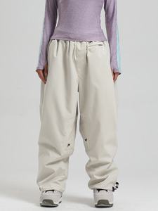 Snowboard Pants Women's Men Loose Size XS 100% Polyester Waterproof -<b>Tex</b> Zipper Warm Windproof Breathable Outdoor - Product Image 2
