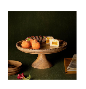 Support à gâteau en bois, style réputé, haute qualité, rustique, logo personnalisé, fait main, best-seller, en promotion - Product Image 3