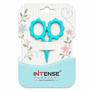 Ciseaux à broder miniatures professionnels, design floral, pointe aiguisée, coupe-fil à coudre - Product Image 5