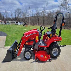 Tracteur agricole compact d'occasion Massey Ferguson GC1725M 4x4 70 CV avec transmission par engrenages, moteur puissant et fiable – Votre partenaire agricole - Product Image 1