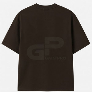 เสื้อยืดพิมพ์ลายสะท้อนแสงสไตล์ร่วมสมัยสำหรับผู้ชาย เสื้อยืดคอกลมผ้าฝ้ายนุ่มสบาย สตรีทแวร์ลำลอง เสื้อผ้าฤดูร้อนน้ำหนักเบาทันสมัย - Product Image 2