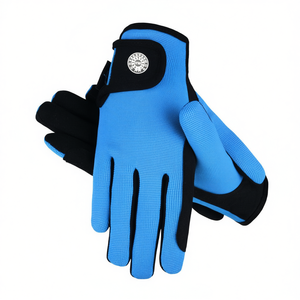 Conjunto de Equitación de Verano, Guantes de Equitación Unisex con Silicona Impresa, Tejido Elástico Transpirable Sintético - Product Image 2