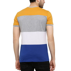 เสื้อยืดผู้ชายพรีเมียมผ้าฝ้ายเรียบง่าย สวมใส่สบาย ระบายอากาศได้ดี ทรงปกติ ดีไซน์มินิมอล แขนสั้น รุ่นพื้นฐาน - Product Image 4