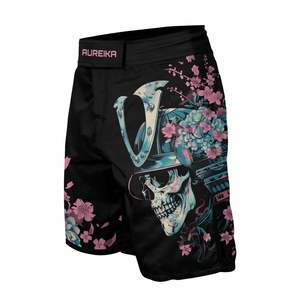 Pantalones Cortos de Entrenamiento MMA para Hombre, Personalizados, Elásticos, Ligeros, para Gimnasio, Fitness y Deportes, Fabricante y Proveedor - Product Image 1