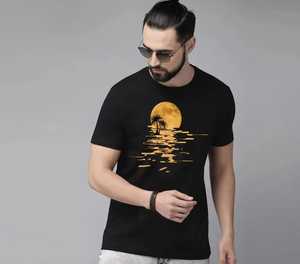 Camiseta para Hombre, Estilo Casual, para Jóvenes, 100% Algodón, Duradera y Económica, Fabricación Directa en Pakistán, para Estados Unidos y Europa - Product Image 1