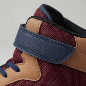 Chaussures de boxe montantes légères pour hommes et femmes, en maille respirante et cuir, avec semelle antidérapante flexible toutes saisons pour la cheville - Product Image 5