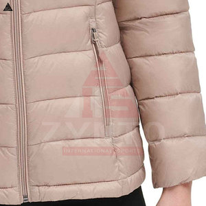 Parka longue matelassée pour femme, doudoune chaude, vêtement d'extérieur streetwear, vente en gros, personnalisable, OEM, vêtements d'hiver - Product Image 6