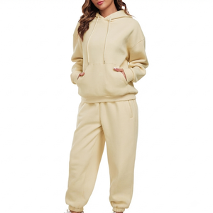 Survêtements pour femmes à prix bas, pour usage extérieur, grande taille, logo personnalisé, hiver, décontractés, respirants, dernier style, 100% coton, matériau durable - Product Image 5