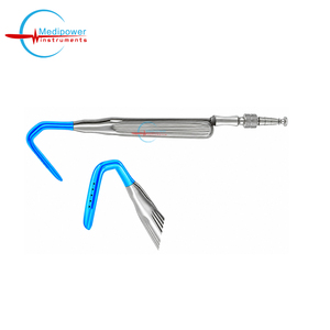 Retractor Nasal Aufricht de Medipower ENT, Instrumento Quirúrgico de Acero Inoxidable Aislado con Succión, para Rinoplastia y Cirugía Nasal, Reutilizable - Product Image 1