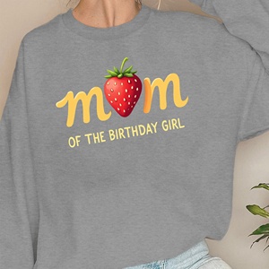 Sudaderas de mujer mamá con fresa o - Product Image 2