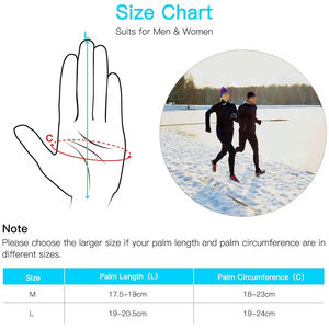 Guantes de Running Ligeros Personalizados al por Mayor, Transpirables, Antideslizantes, con Función de Pantalla Táctil, Último Diseño - Product Image 6