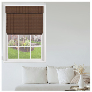 Persianas Romanas de Bambú Decorativas, Inalámbricas, Integradas, de Diseño Natural, para Interiores de Ventanas Francesas Ecológicas, Aptas para Todas las Estaciones - Product Image 2