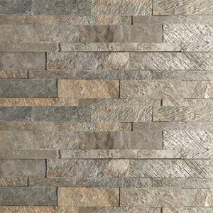 Paneles de piedra natural flexible y delgada Deoli Green, paneles 3D para pared, placas autoadhesivas para decoración exterior, uso en hoteles. - Product Image 1