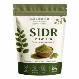 Poudre de feuilles de Sidr 100% naturelle de qualité export, pure, de qualité cosmétique, séchée, 200g, pour la croissance naturelle et la force des cheveux - Product Image 1