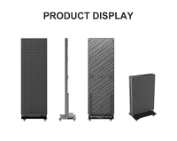 GOB P1.86 P2.5 Intérieur Pliant Led Affiche Écran Led Mur Avec Support Électrique Numérique Publicité Cadre Debout pour Événements Foire