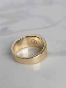 Bague de fiançailles et de mariage personnalisée unisexe en argent sterling 925 avec diamant Moissanite VVS1 serti à griffes, style Hip Hop - Product Image 3