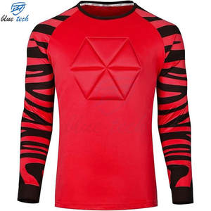 Camiseta de Portero de Fútbol de Manga Larga con Protección, Uniforme de Entrenamiento Personalizado para Portero, Conjuntos Estampados de Tallas Grandes - Product Image 5