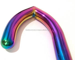 ตะขอยึดช่องคลอดสแตนเลสสีรุ้ง,ของเล่นผู้ใหญ่ทาสโลหะสเตนเลสสตีล - Product Image 4