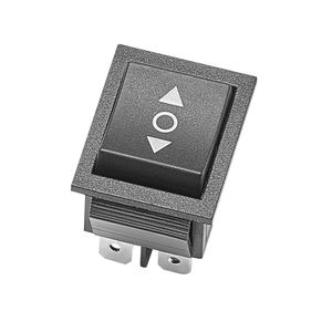 Interruttore a bilanciere DPDT momentaneo a 6 pin, 3 posizioni (ON) (ON), per inversione di polarità, AC 250V/16A 125V/20A KCD1 - Product Image 1