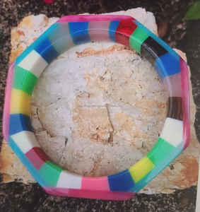 Handcrafted <b>Vintage</b> Angel Style Resin Craft for Women Customized High-End Customized Handcrafted <b>Cufflink</b> and Bangle From India - Product Image 4