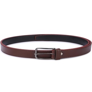 Nuevo Cinturón Casual de Cuero Marrón de Grano Completo de Alta Calidad para Hombre, Hebilla de Aleación Niquelada, Cinturones Unisex - Product Image 4