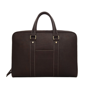 Porte-documents pour ordinateur portable en cuir véritable de haute qualité pour les professionnels, usage au bureau et en voyage - Product Image 4