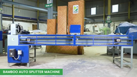 Machine à fendre le bambou automatique 10FT, robuste et haute efficacité, pour la fabrication de bâtonnets et la production d'Agarbati