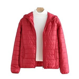 Chaqueta acolchada ligera para Otoño e Invierno para hombre, lona acolchada ultraligera, forro de algodón ecológico transpirable, abrigo sólido - Product Image 4