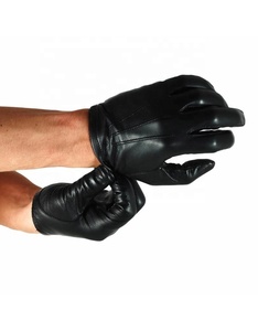 Guantes de cuero para pantalla táctil, protección de manos para conducción táctica, clima frío - Product Image 2