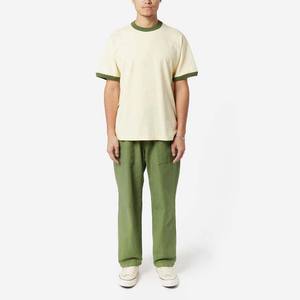 เสื้อยืดคอตตอน 230 แกรม แบบโอเวอร์ไซส์ เสื้อยืดริงเกอร์ใหม่ เสื้อยืดริงเกอร์ผู้ชาย - Product Image 5